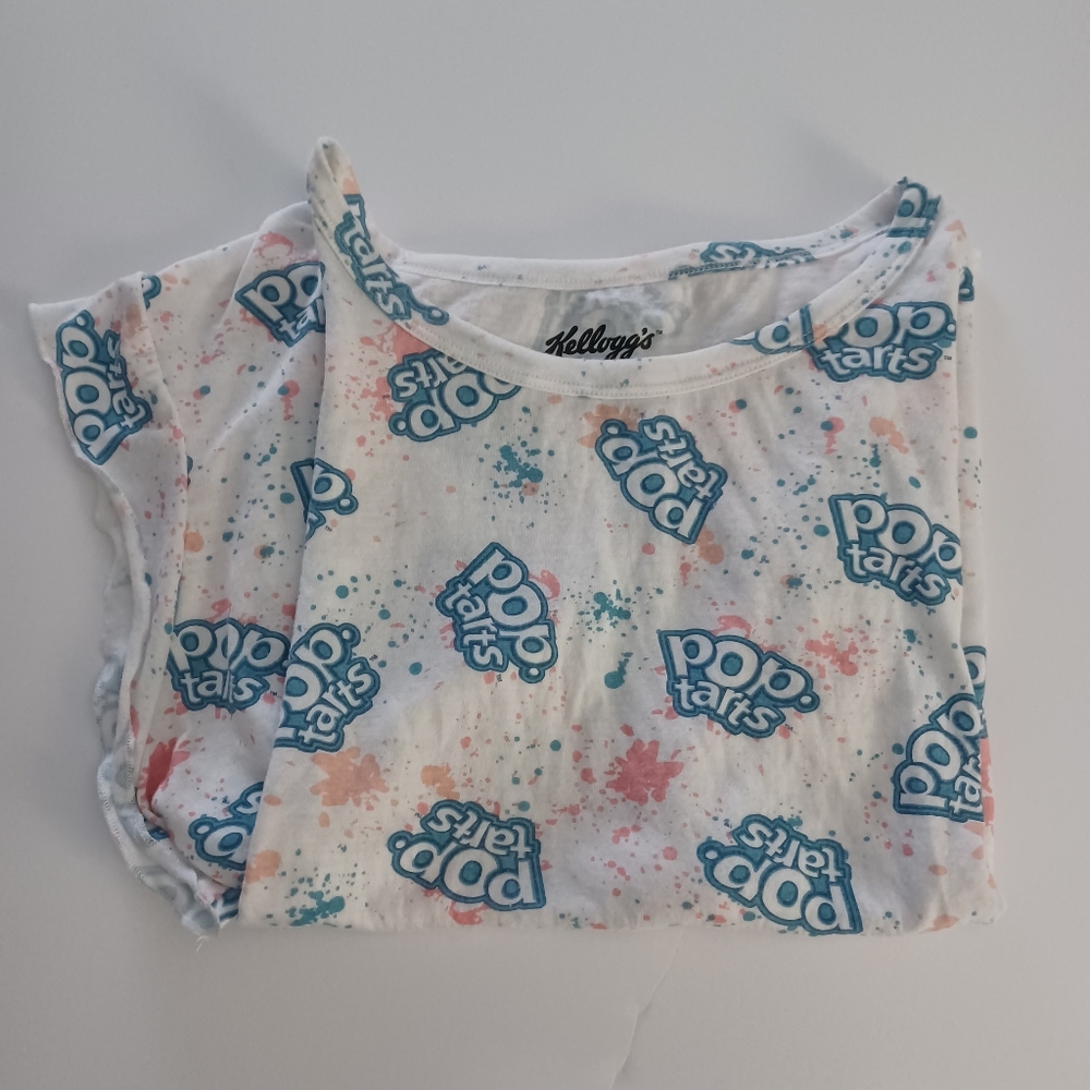 Kellogg's Pop Tarts Tee Sleep Tee Plus Sz 2X $6 T-Shirt BLOW OUT